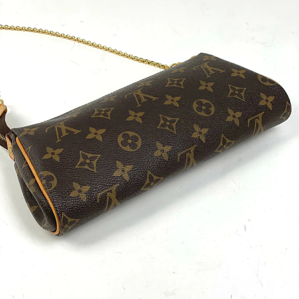 Louis Vuitton Bag Handbag Monogram Shoulder Brown Eva